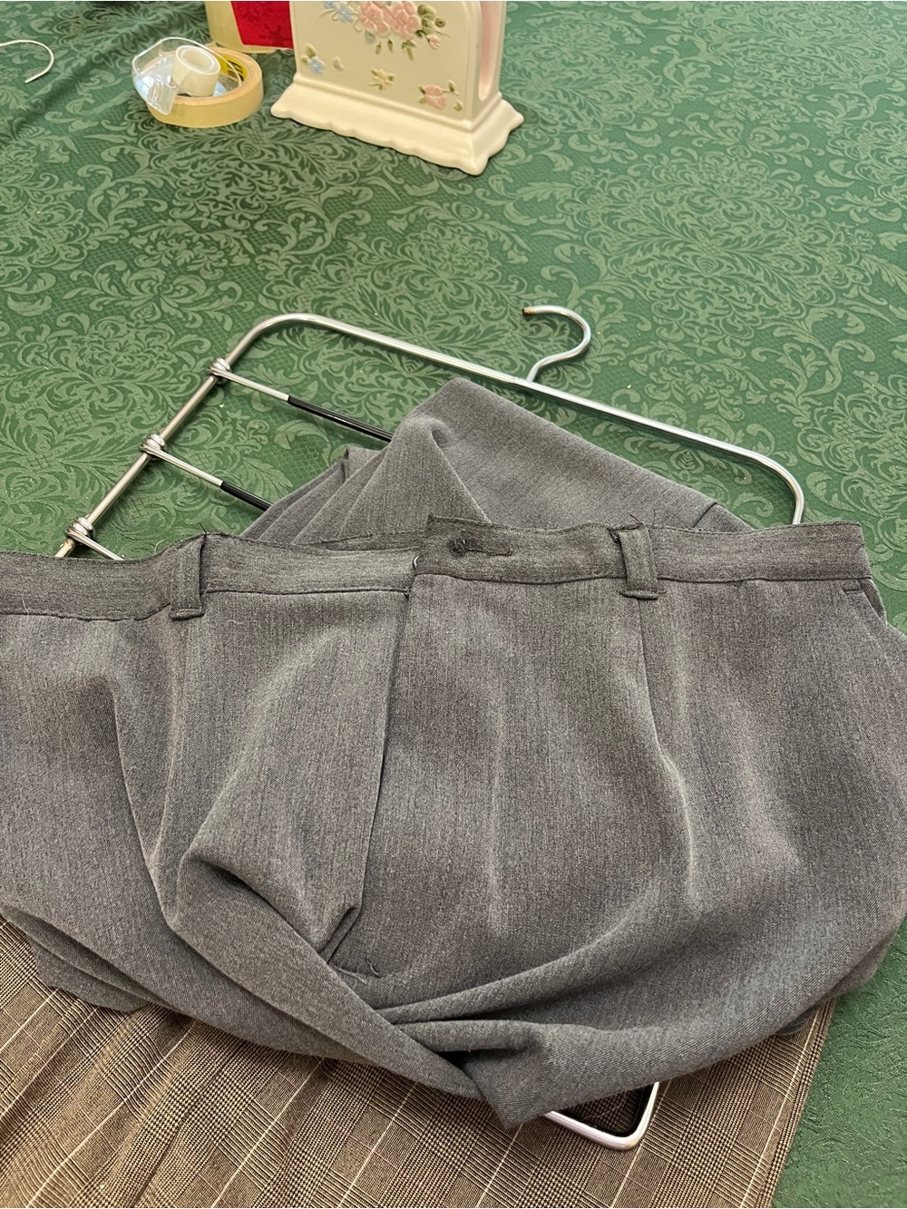 Classic womens Grey Dress Pants 18